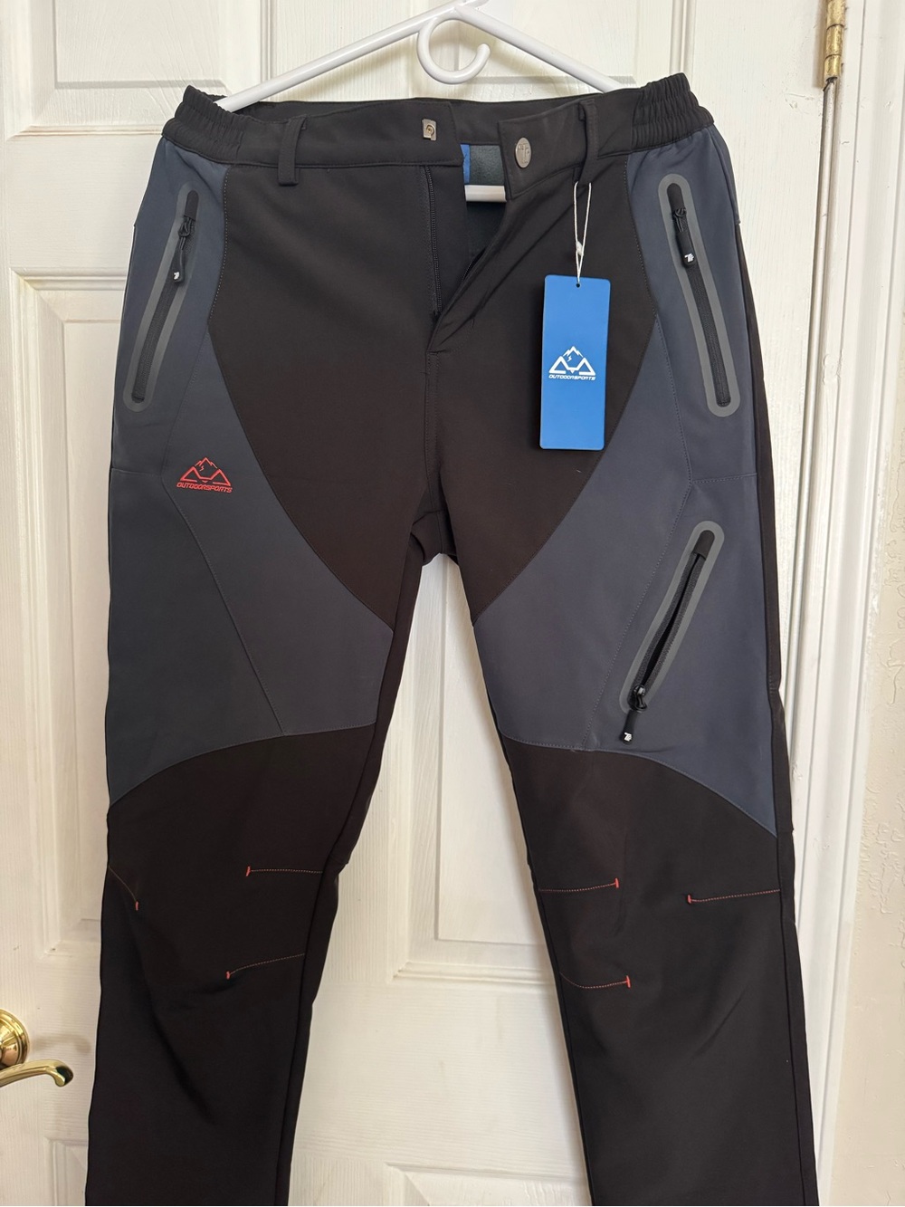 Women’s Black & Charcoal Softshell motor pants and jacket (Hawk)